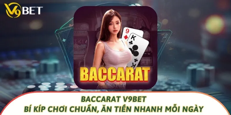 Baccarat V9bet - Bí Kíp Chơi Chuẩn, Ăn Tiền Nhanh Mỗi Ngày