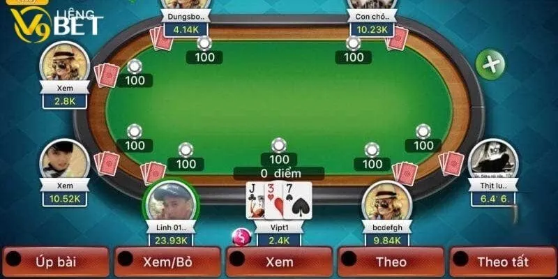 Bí kíp chơi bài Liêng V9bet hiệu quả